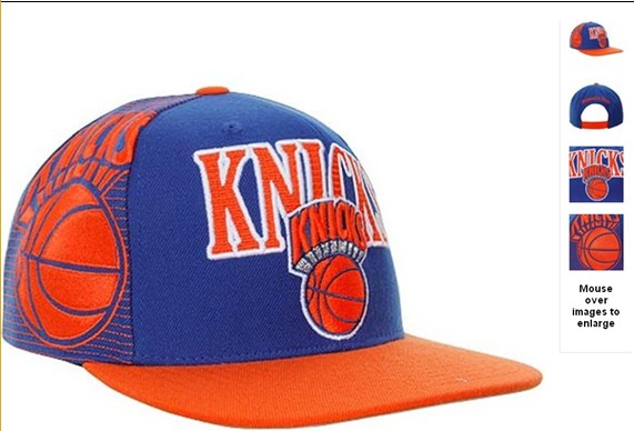 New York Knicks NBA Snapback Hat 60D14